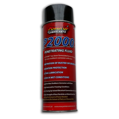 PowerUP Penetrating Fluid 2000, remove stubborn corrosion